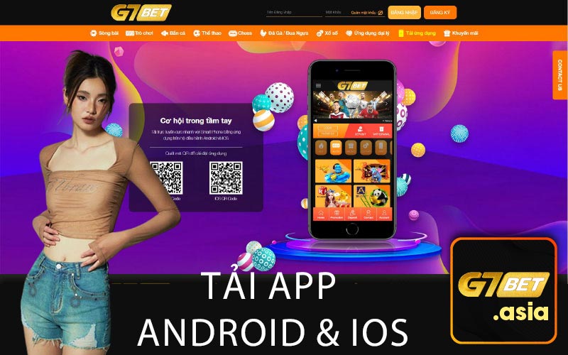 Tải app G7bet trên Android và IOS